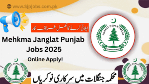 Mehkma Janglat Punjab Jobs 2025 Online Apply Application Form