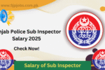 Punjab Police Sub Inspector Salary 2025 [Per Month]