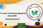 SJP Junior Scale Stenographer Jobs 2025 | www.sjp.gos.pk